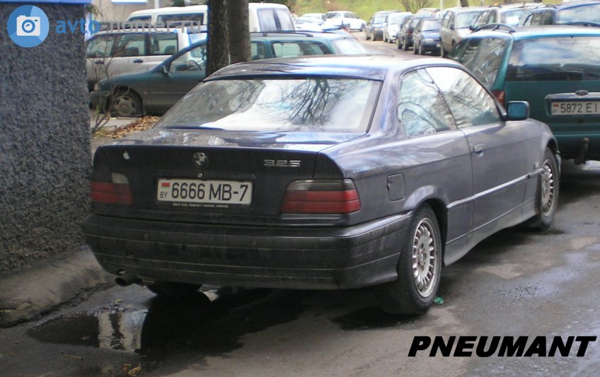 6666 MB-7, BMW 3 Series 3rd gen Coupé (E36), 1992–1999