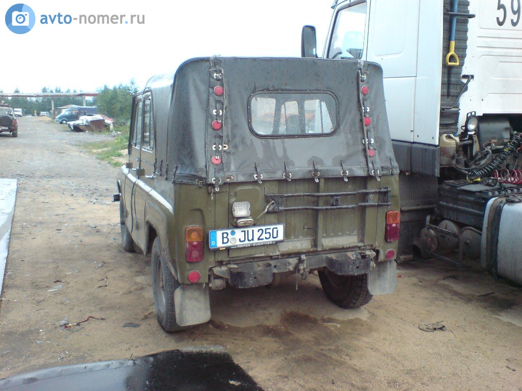 B JU 250, UAZ 469/3151 3151/31512, 1985–