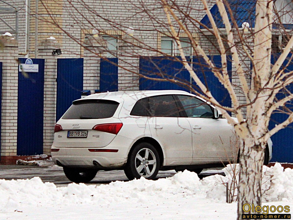 BB YB 326, Audi Q5 1st gen (8RB), 2008–2017