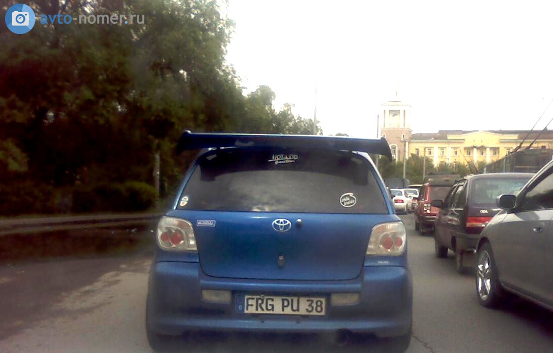 FRG PU 38, Toyota Vitz 1st gen to be resorted
