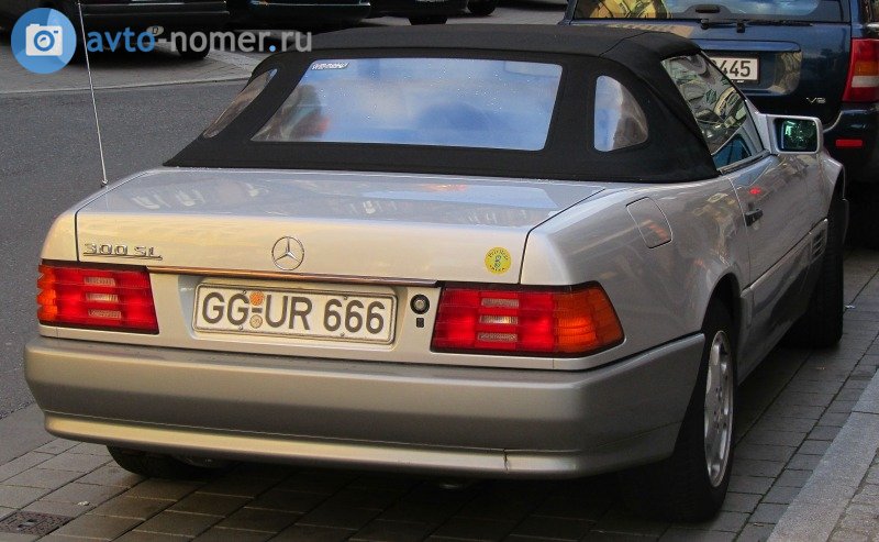 GG UR 666, Mercedes-Benz SL-Klasse 4th gen (R129), 1989–2001
