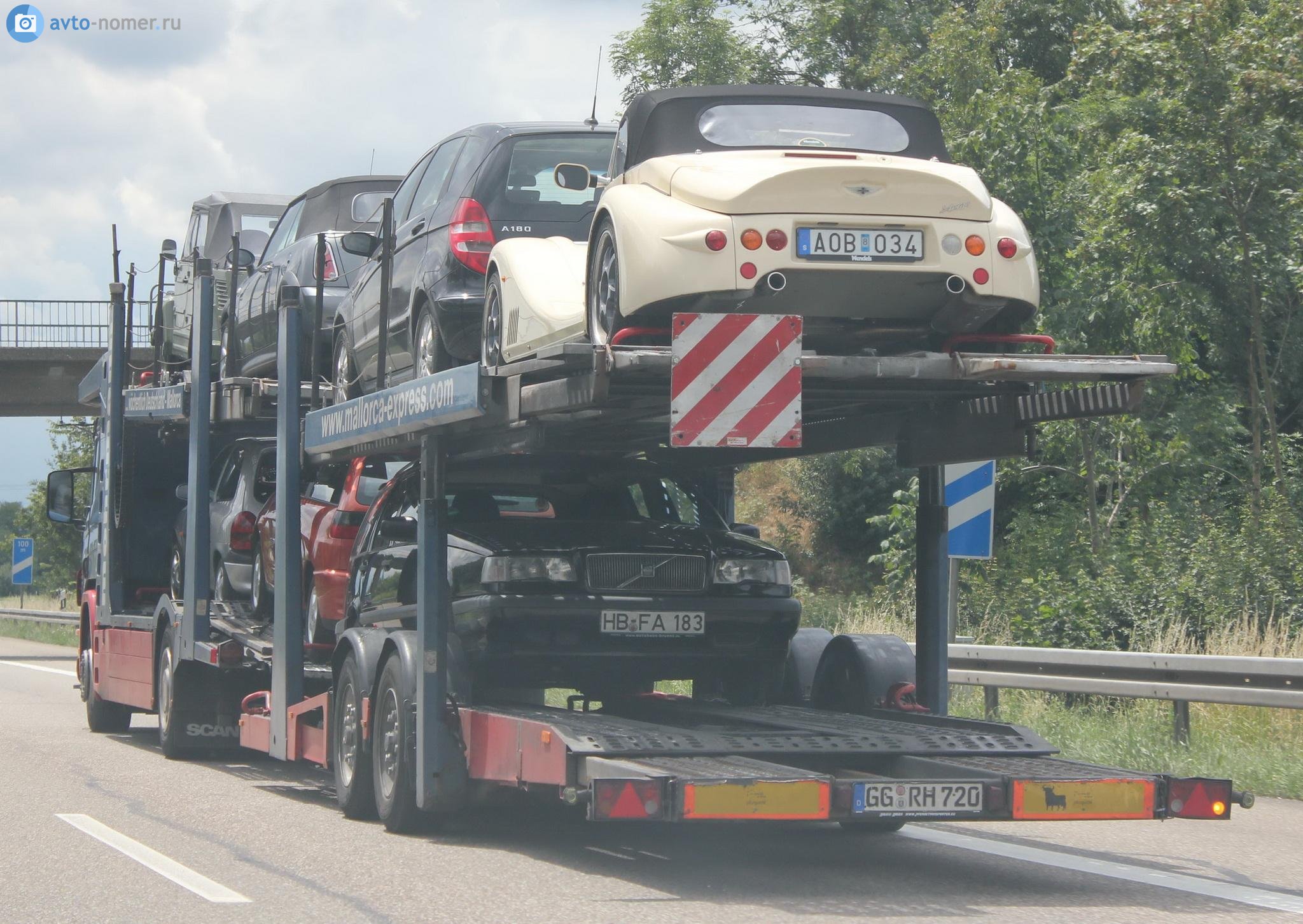 GG RH 720, Regular plates 