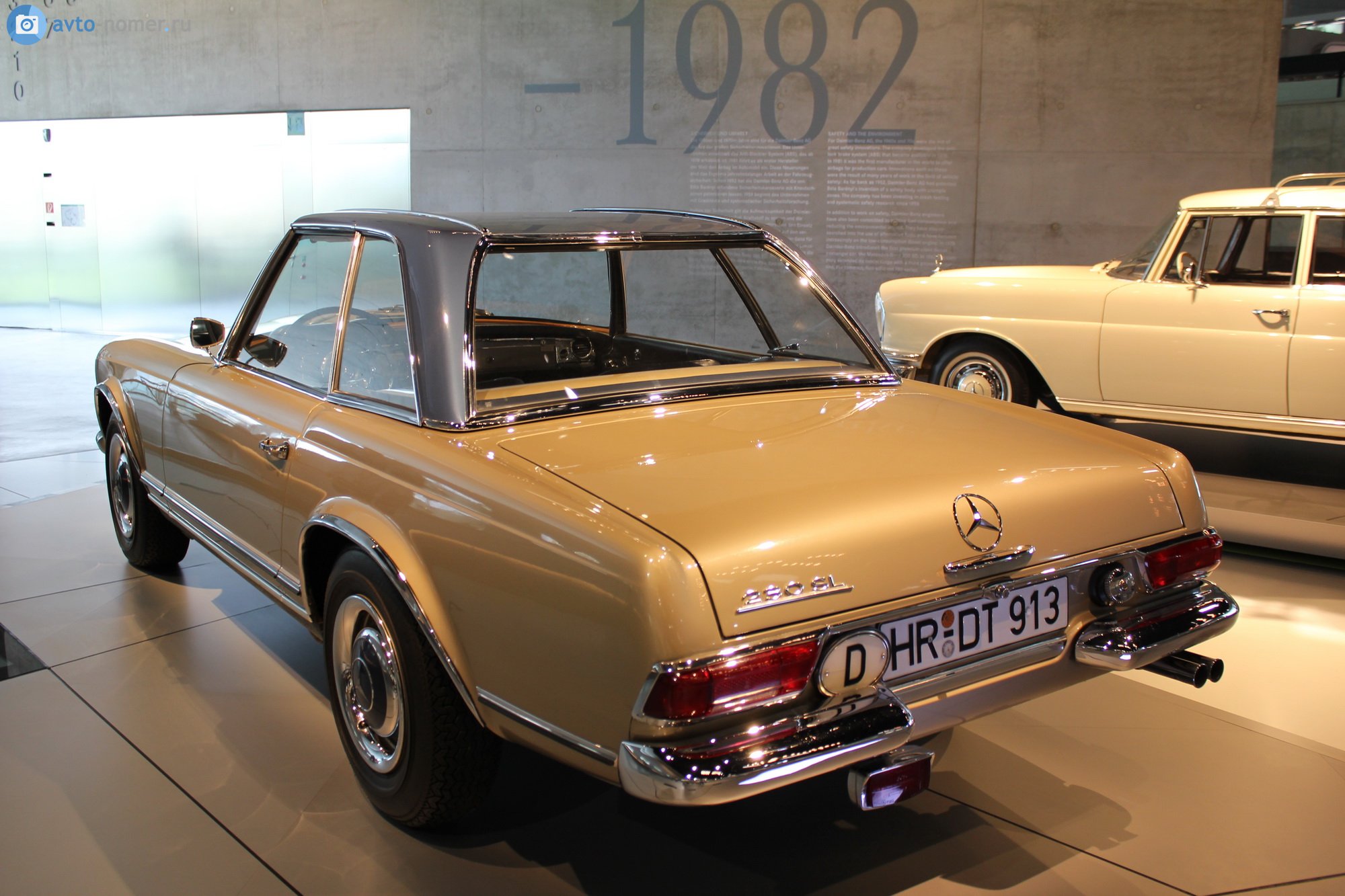 HR DT 913, Mercedes-Benz SL-Klasse 2nd gen 230­–280 SL (W113), 1963–1971