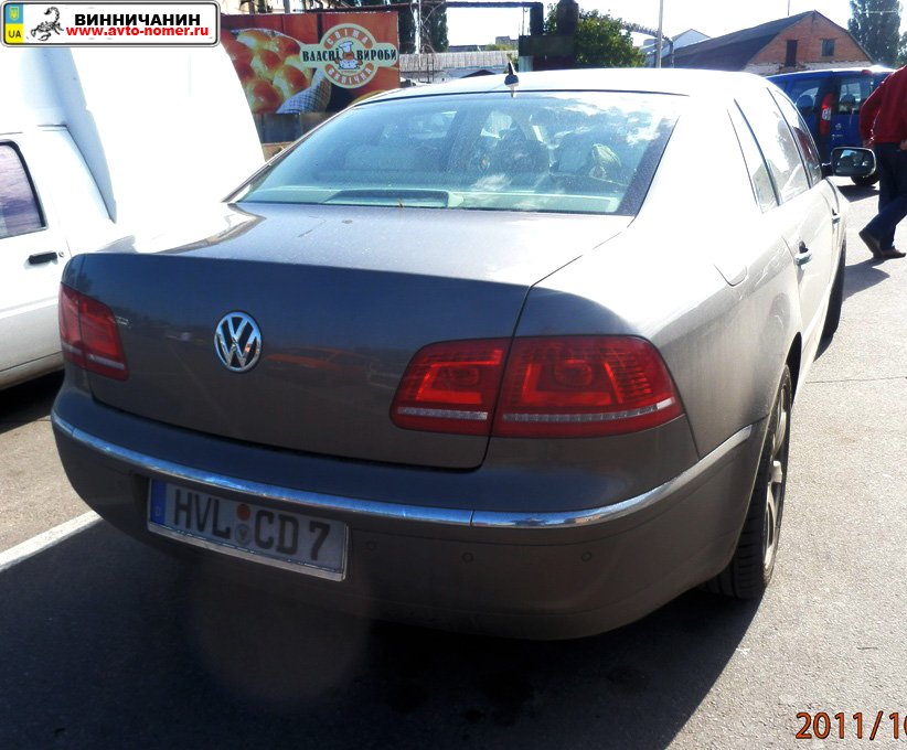 HVL CD 7, Volkswagen Phaeton 1st gen (3D), facelift, 2010–2016
