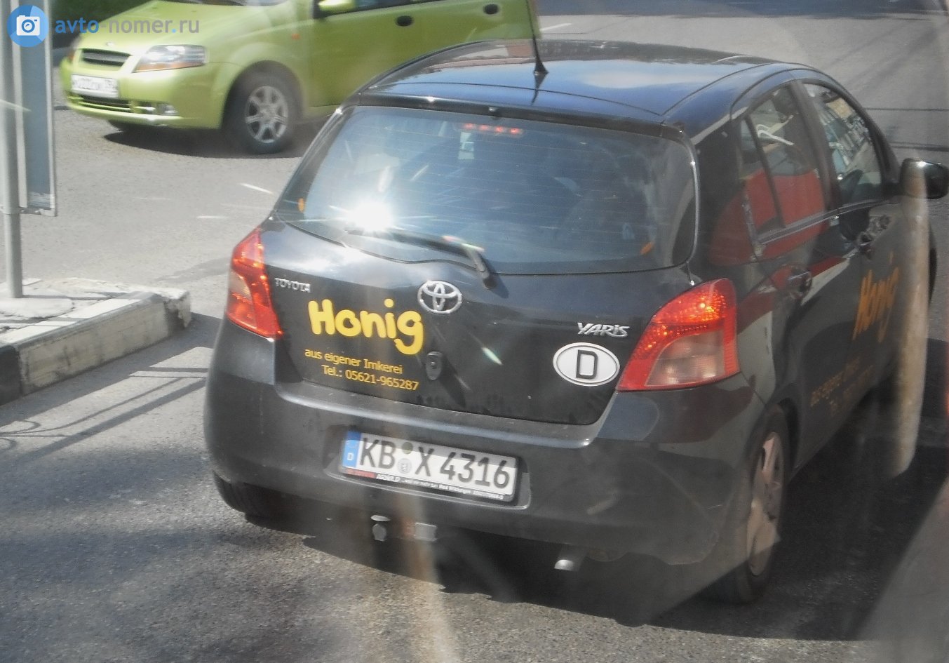 KB X 4316, Toyota Yaris 2nd gen 3-door Hatch (XP90), 2005–2011