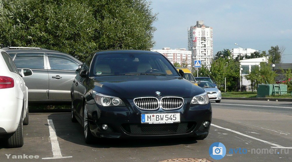 M BW 545, BMW 5 Series 5th gen Sedan (E60), 2003–2010
