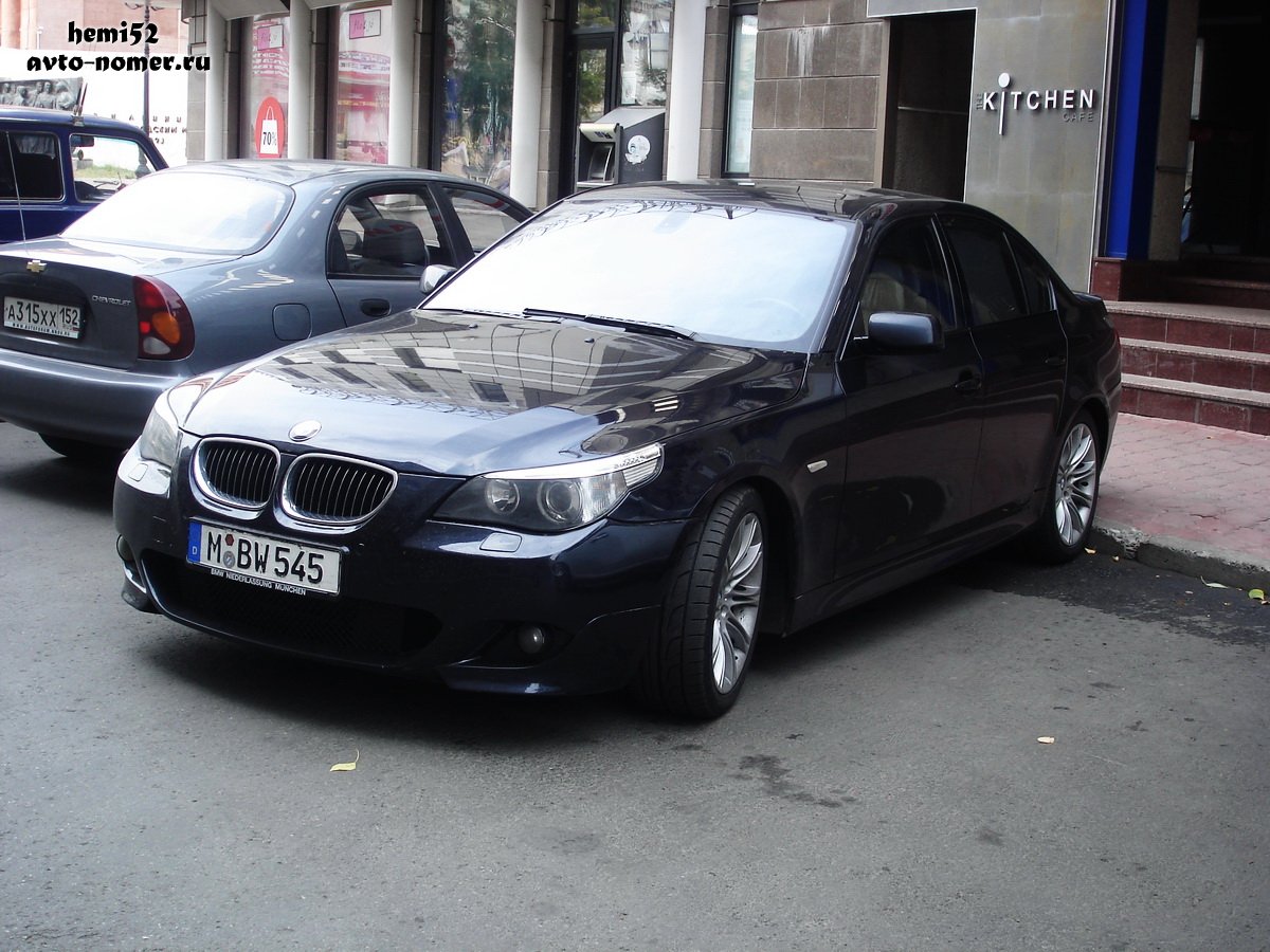 M BW 545, BMW 5 Series 5th gen Sedan (E60), 2003–2010