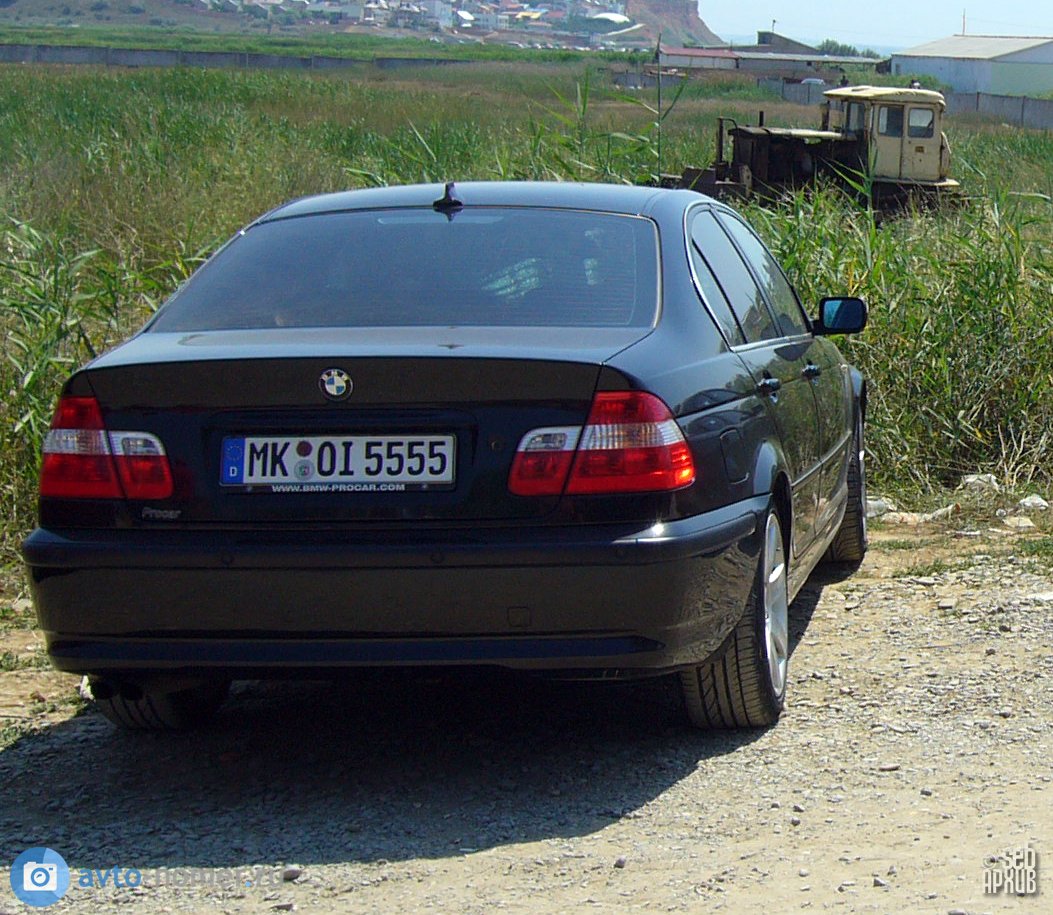 MK OI 5555, BMW 3 Series 4th gen Sedan (E46), 1998–2005