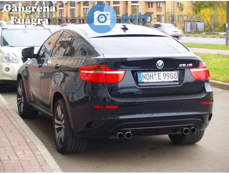 NOH E 9988, BMW X6M