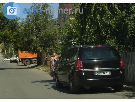 OG CN 717, Opel Zafira