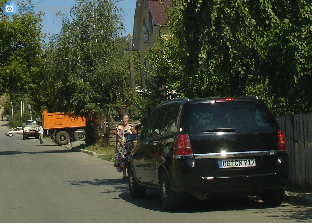 OG CN 717, Opel Zafira 2nd gen (Family) (B; A05), 2005–2014