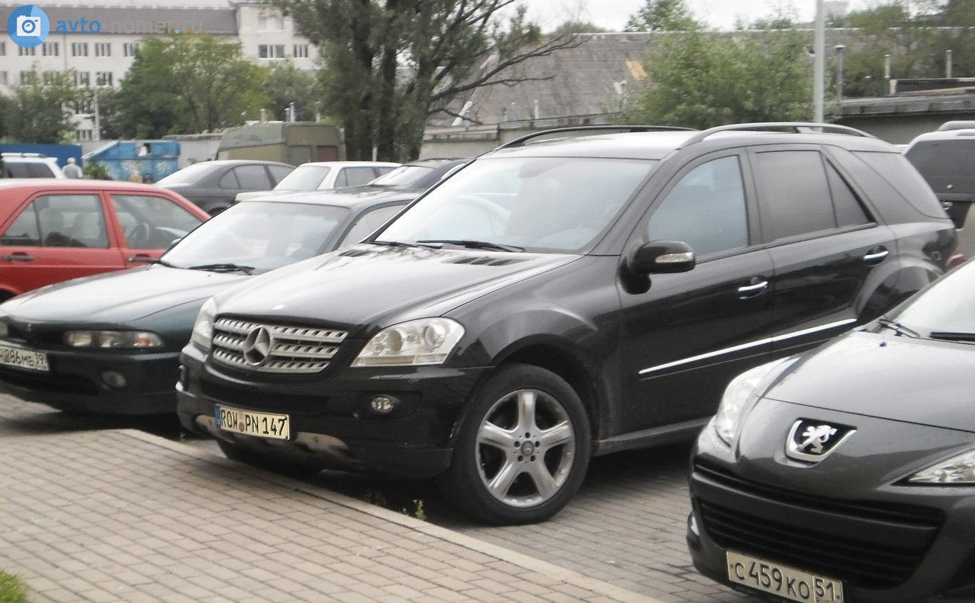 ROW PN 147, Mercedes-Benz M-Klasse 2nd gen (W164), 2005–2011