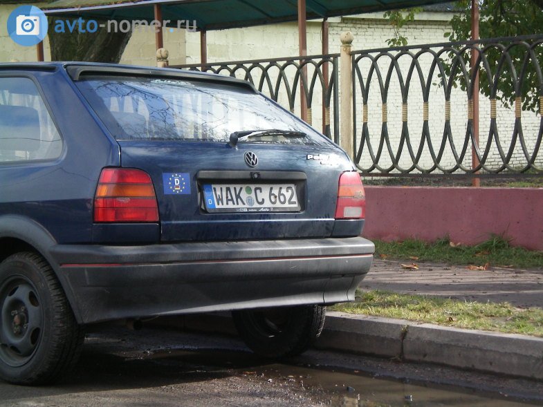 WAK C 662, Volkswagen Polo 2nd gen Coupé (86C), facelift, 1990–1994