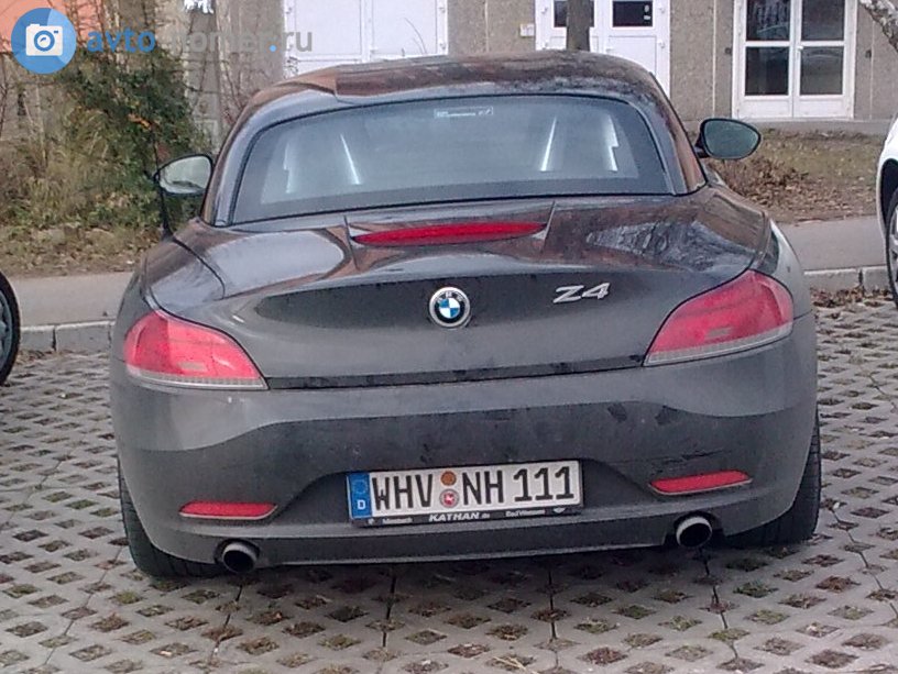 WHV NH 111, BMW Z4 2nd gen (E89), 2009–2016