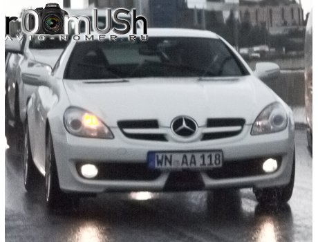 WN AA 118, Mercedes-Benz SLK-Klasse