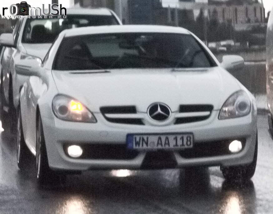 WN AA 118, Mercedes-Benz SLK-Klasse 2nd gen (R171), 2004–2011