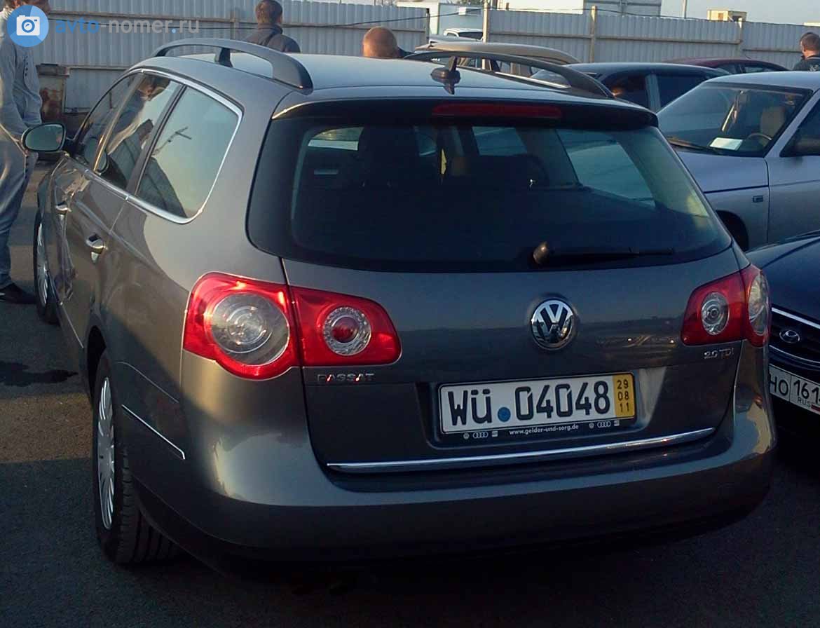 WÜ 04048, Volkswagen Passat 6th gen Variant (B6; 3C), 2005–2010
