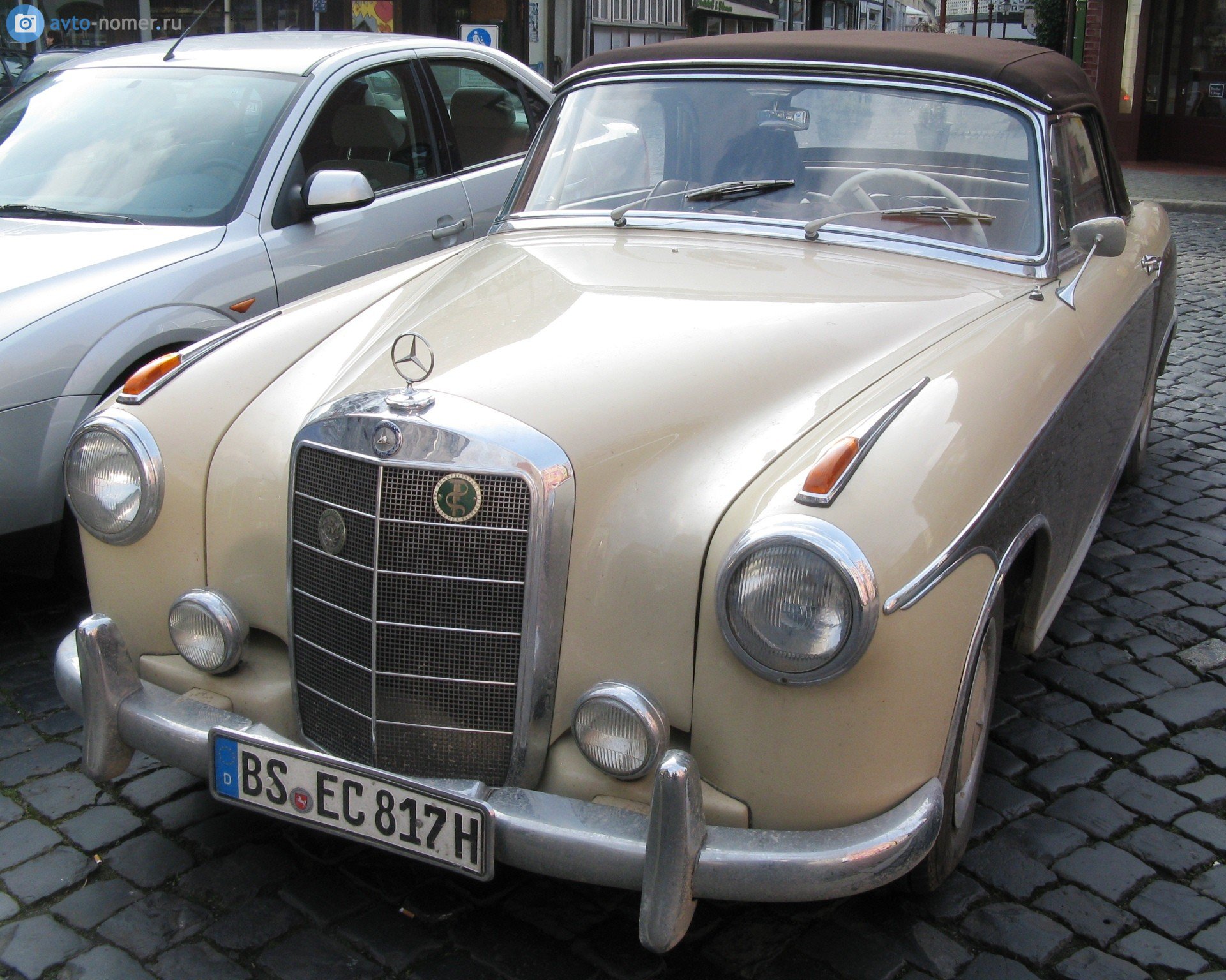 BS EC 817 H, Mercedes-Benz Type 219/220 220S Cabriolet (W180 II), 1956–1959