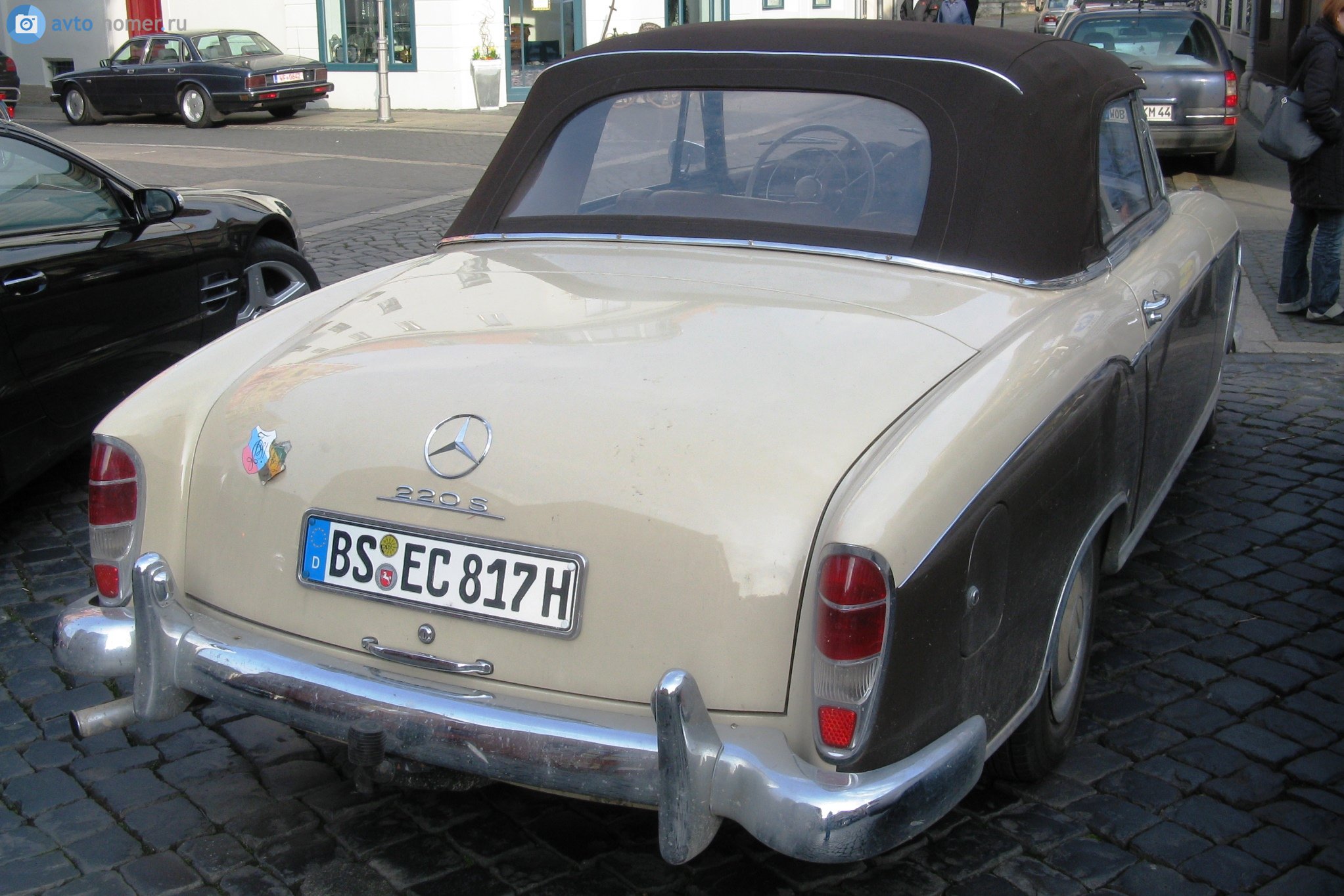 BS EC 817 H, Mercedes-Benz Type 219/220 220S Cabriolet (W180 II), 1956–1959
