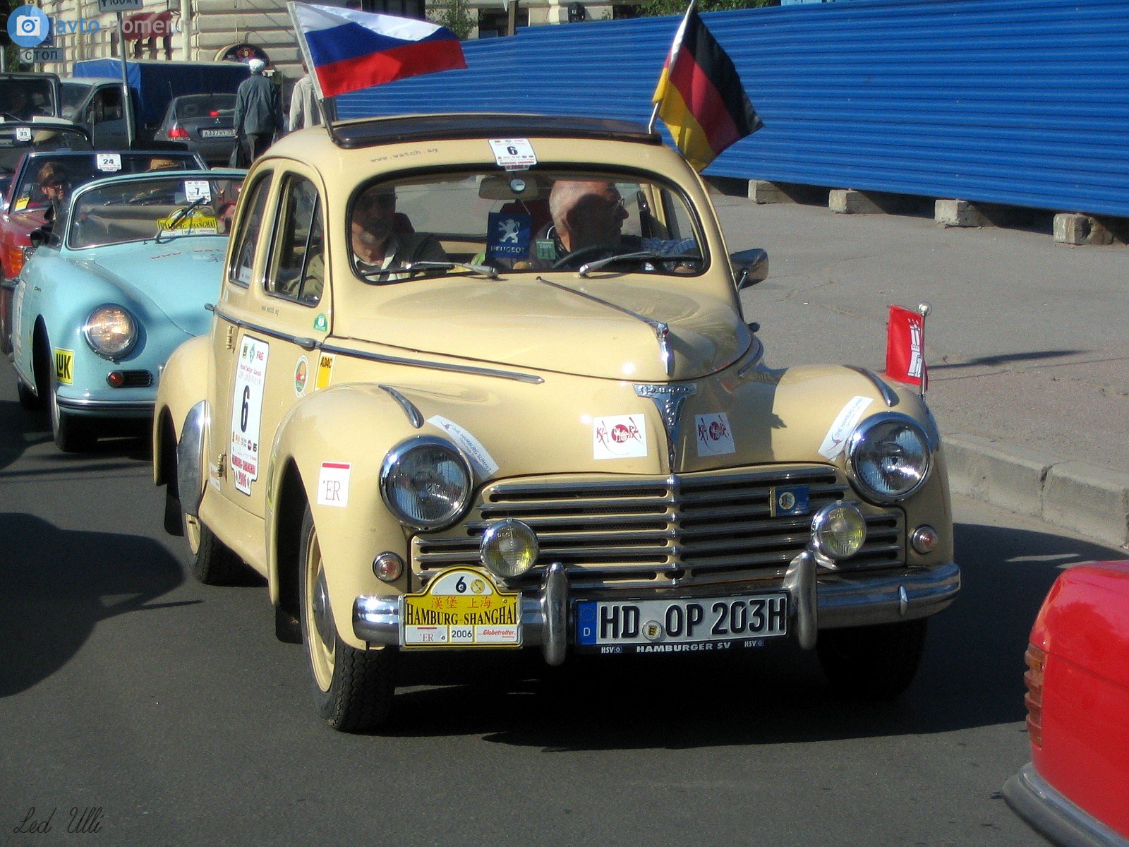 HD OP 203 H, Peugeot 203 Berline/Découvrable, 1948–1960