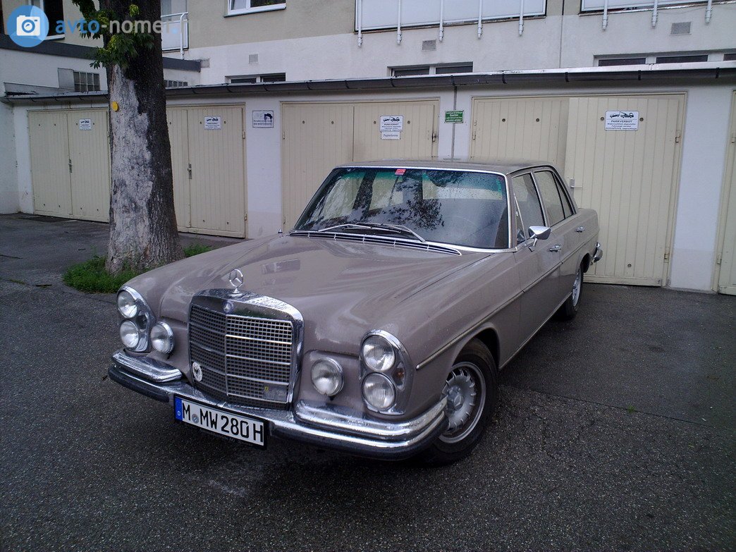 M MW 280 H, Mercedes-Benz S-Klasse 2nd gen (W108/W109), 1965–1972