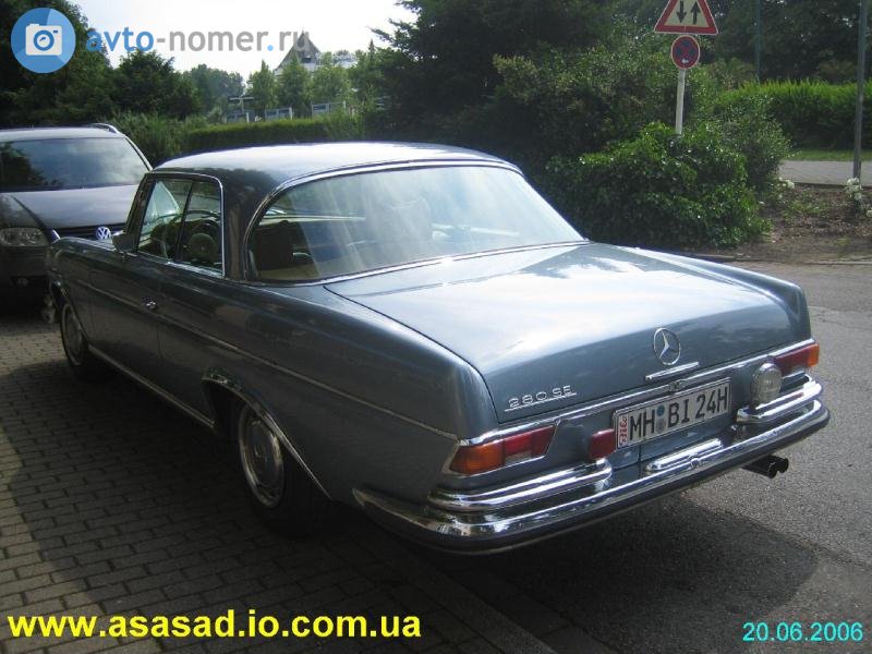 MH BI 24 H, Mercedes-Benz S-Klasse 1st gen Coupé (W111/W112), 1959–1971