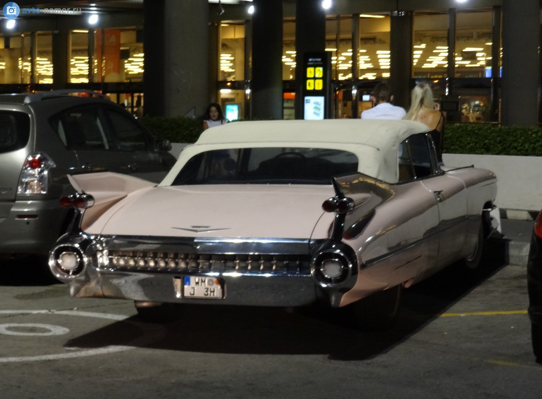 WM J 3 H, Cadillac Eldorado 4th gen 1959 2-door Convertible (5467; C-body), 1958–1959