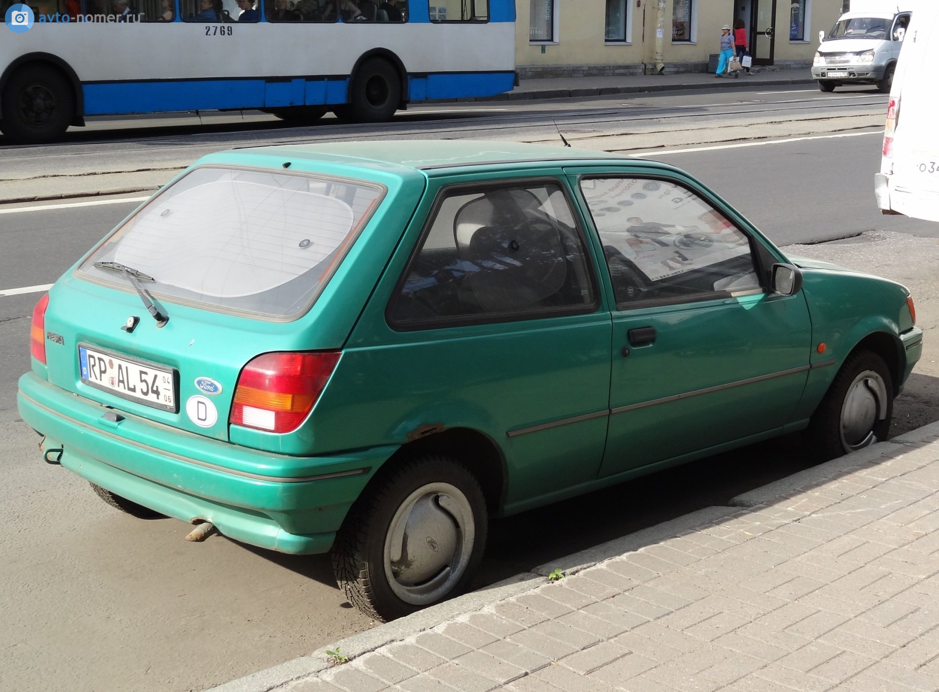 RP AL 54 (04/06), Ford Fiesta 3rd gen (Classic) 3-door Hatch (FAJ; BE13), 1989–1997