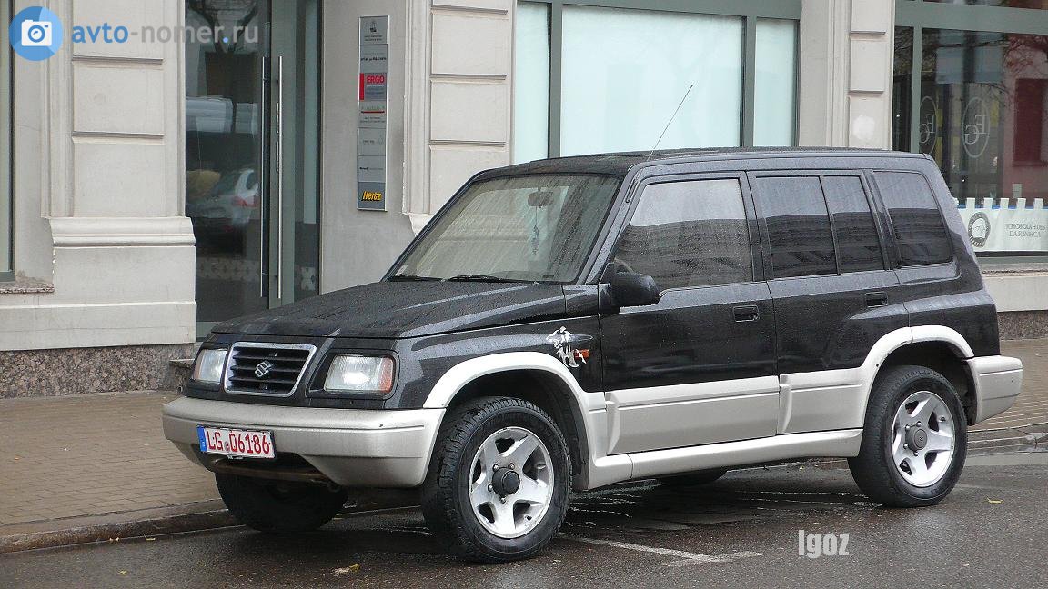 LG 06186, Suzuki Vitara 1st gen 3-door SUV (ET/TA), 1988–1998