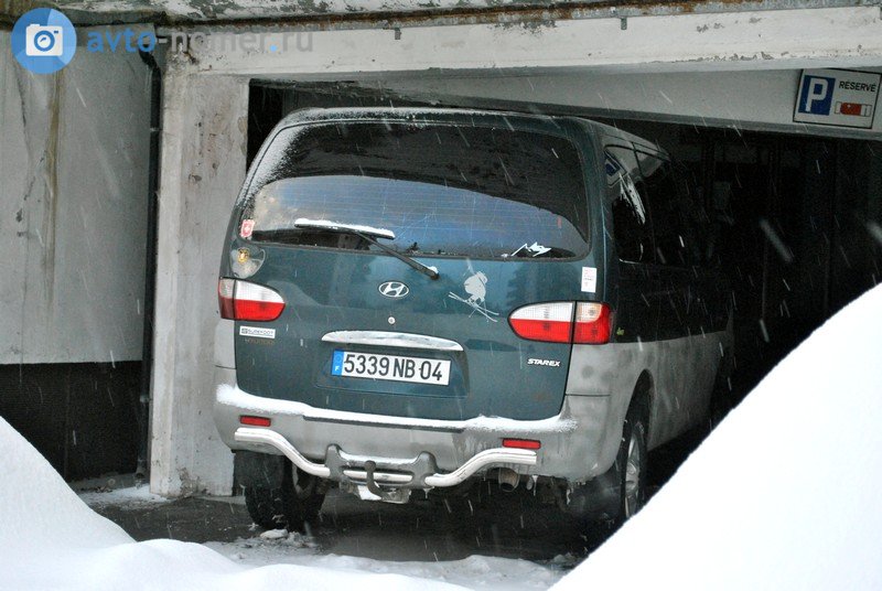 5339 NB 04, Hyundai Starex 1st gen (A1), 1997–2005