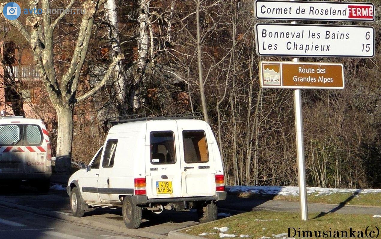 419 AZP 34, Citroёn C15 1st gen, 1984–2006