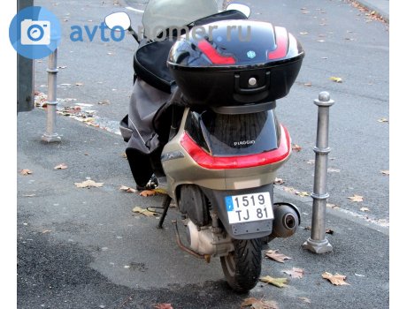 1519 TJ 81, Piaggio X8