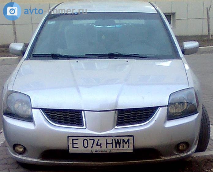 E 074 HWM, Mitsubishi Galant 