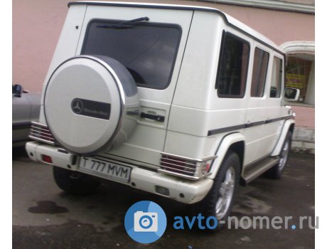 T 777 MVM, Mercedes-Benz G-Klasse