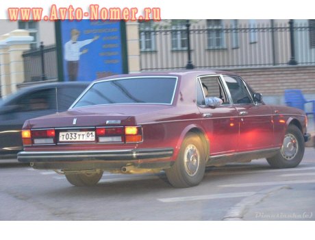 т033тт01, Rolls-Royce Silver Spirit