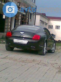 а 055 вм 01, Bentley Continental 4th gen GT, 2003–2011