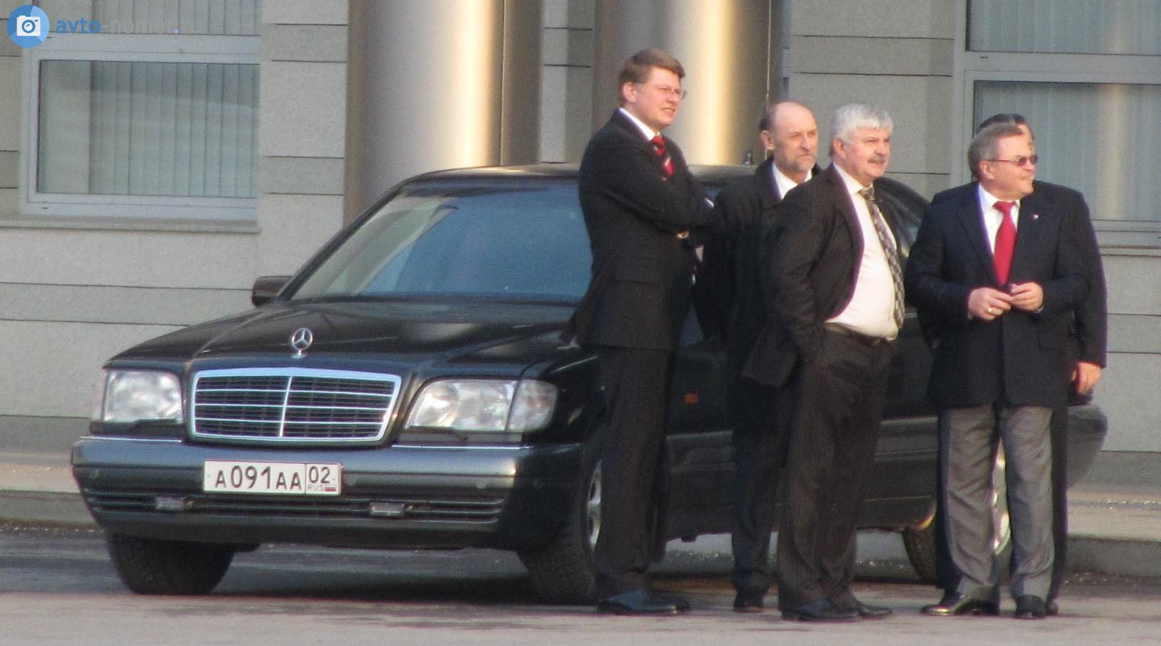 а 091 аа 02, Mercedes-Benz S-Klasse 5th gen Sedan (W140/V140), 1991–1998