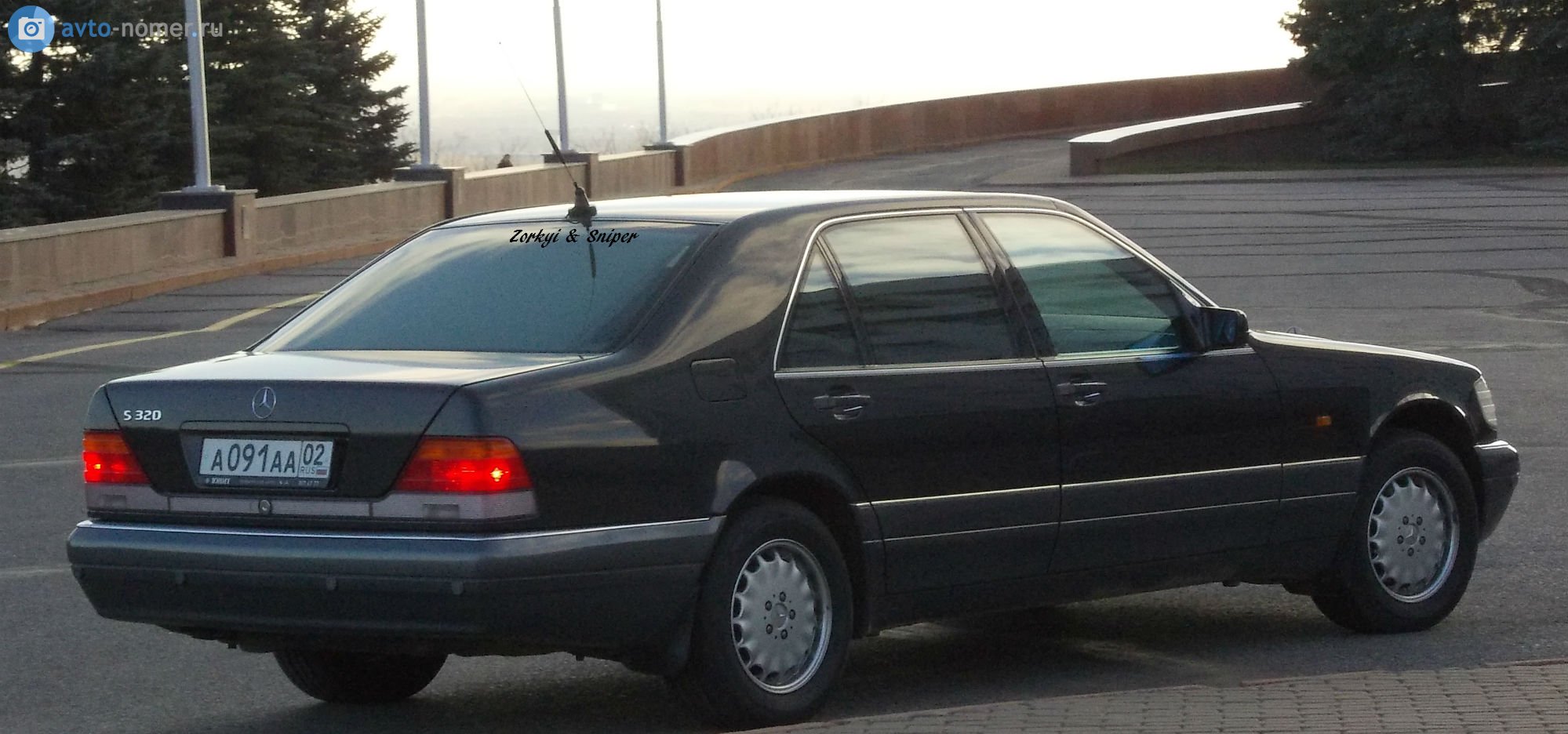 а 091 аа 02, Mercedes-Benz S-Klasse 5th gen Sedan (W140/V140), 1991–1998