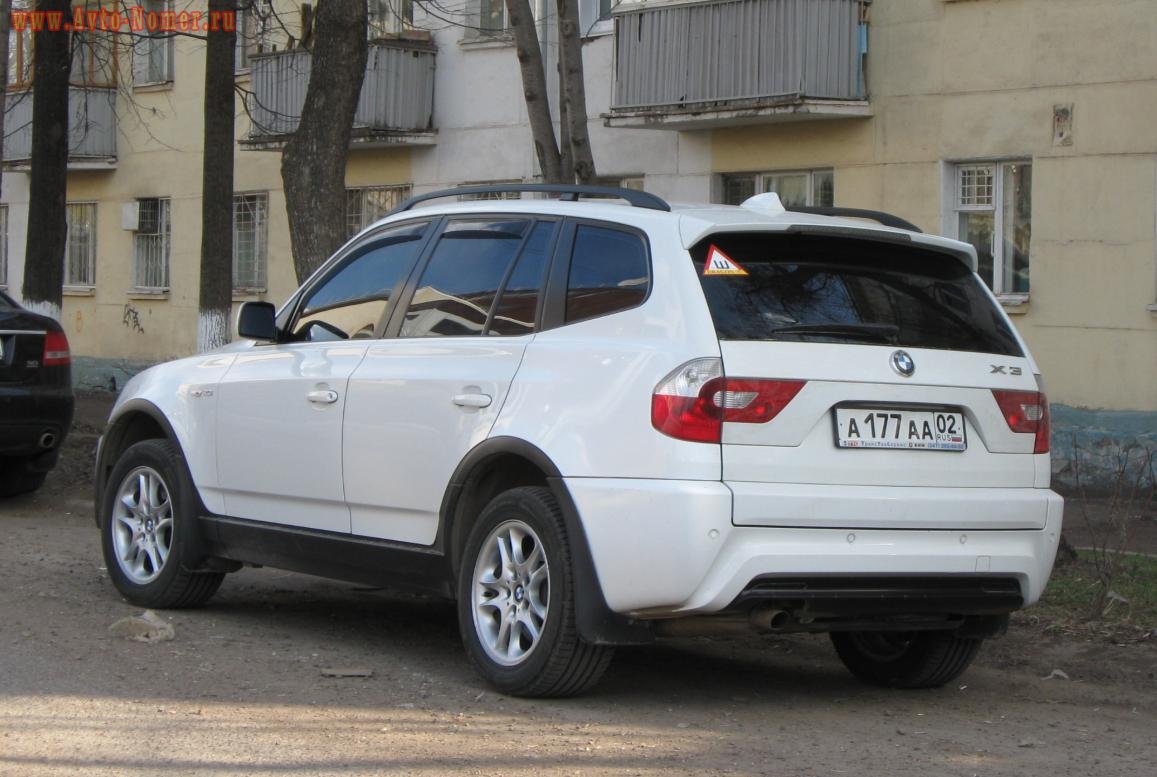 а 177 аа 02, BMW X3 1st gen (E83), 2003–2010