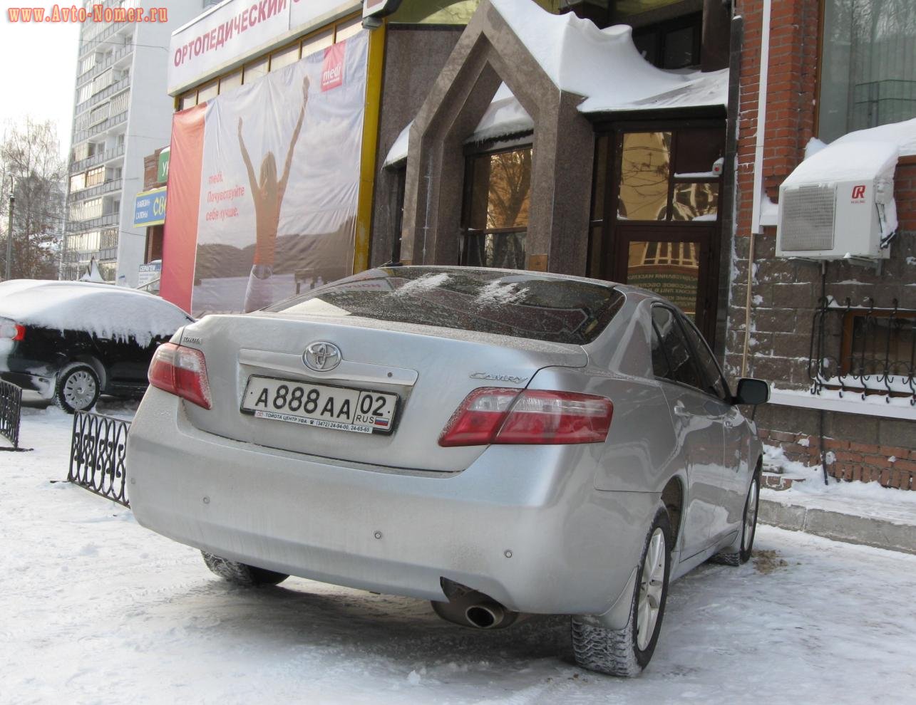 а 888 аа 02, Toyota Camry 6th gen (XV40; Global-market), 2006–2011