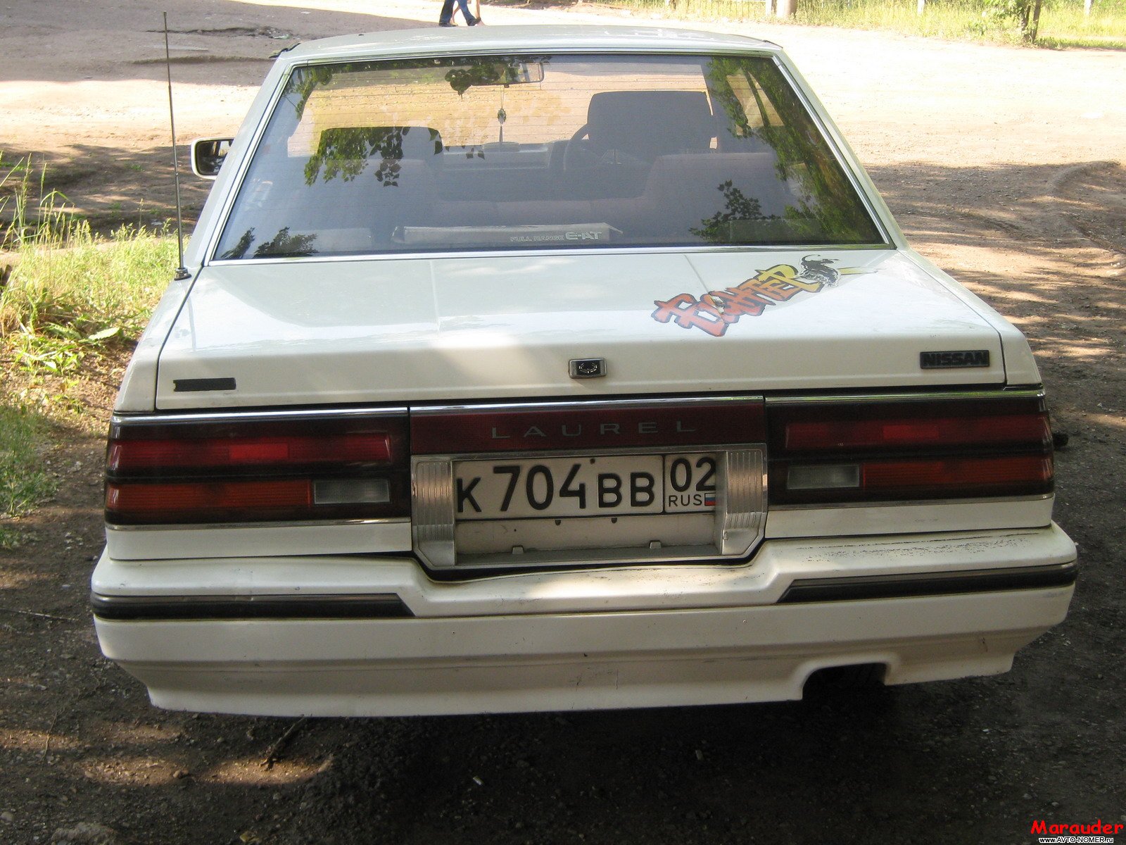 к 704 вв 02, Nissan Laurel 6th gen Hardtop (C32), facelift, 1986–1988