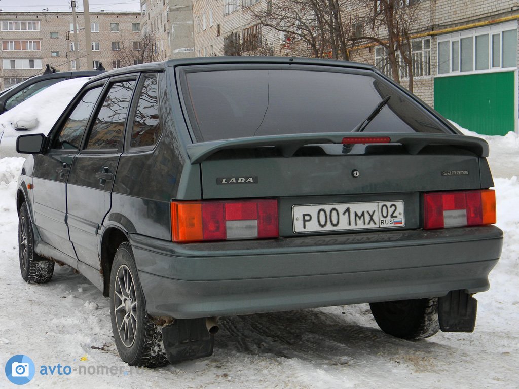 р 001 мх 02, Lada (VAZ) 2114 