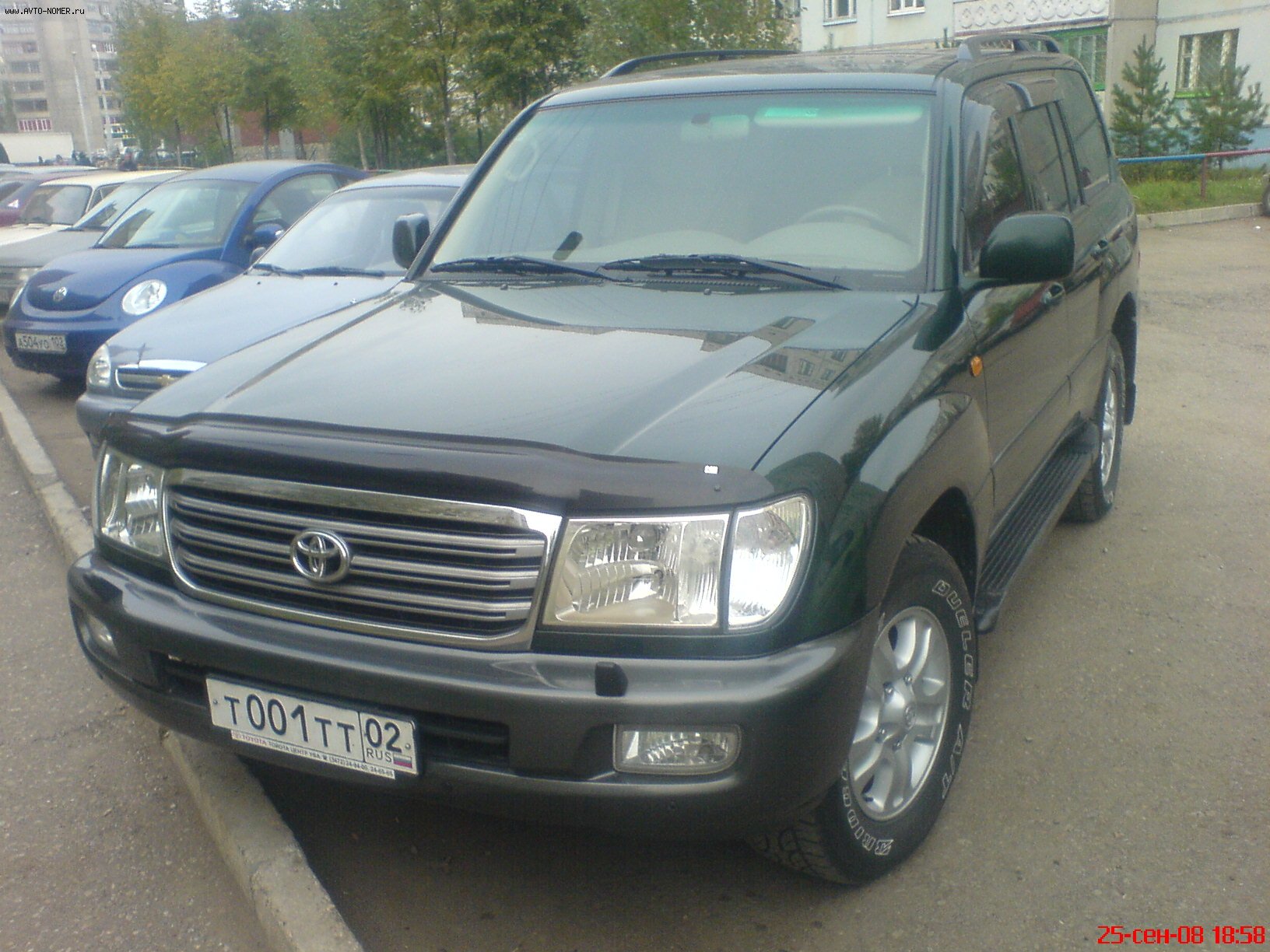 т 001 тт 02, Toyota Land Cruiser 100 (J100), 1998–2007