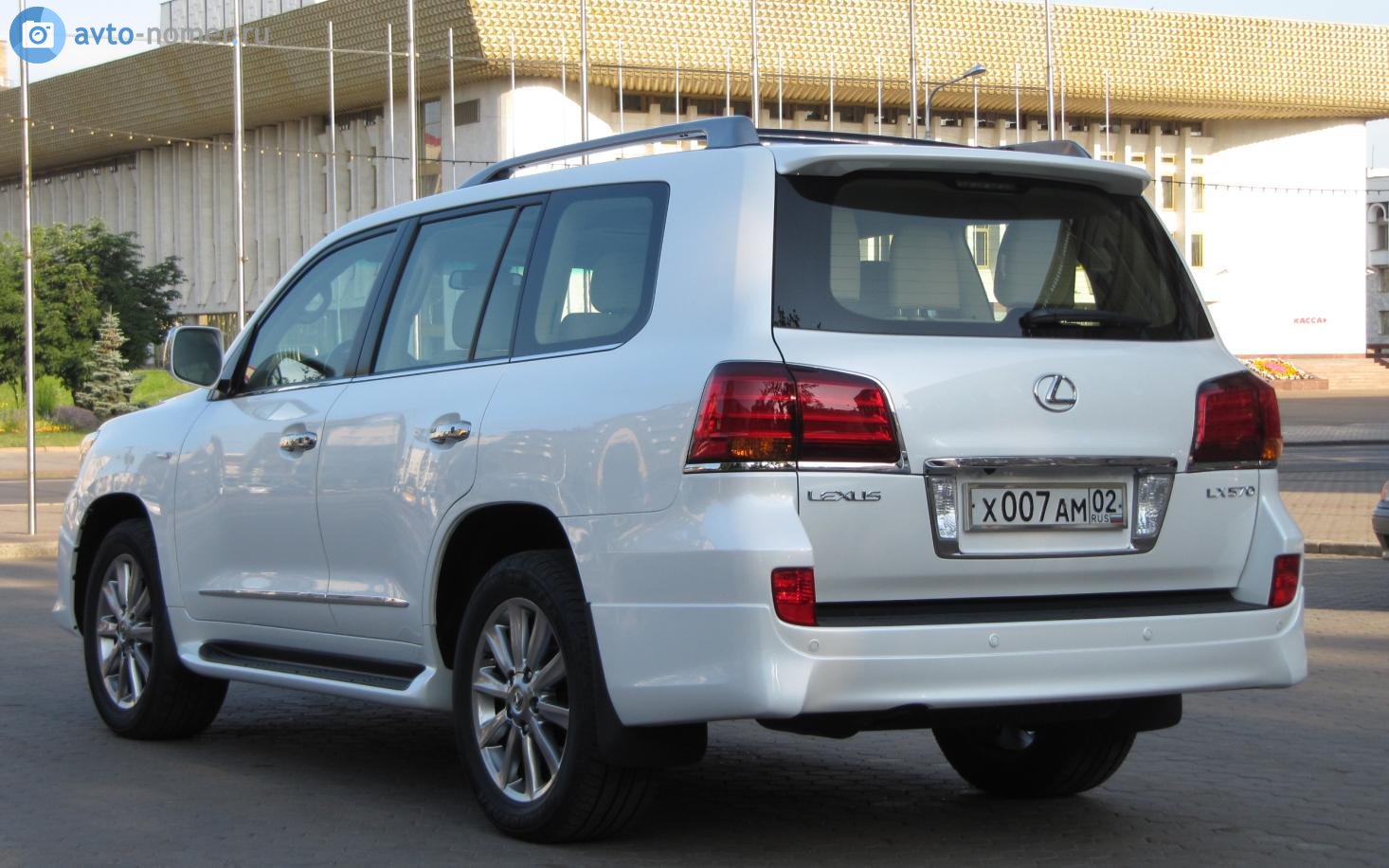 х 007 ам 02, Lexus LX 3rd gen (J200), 2007–2012