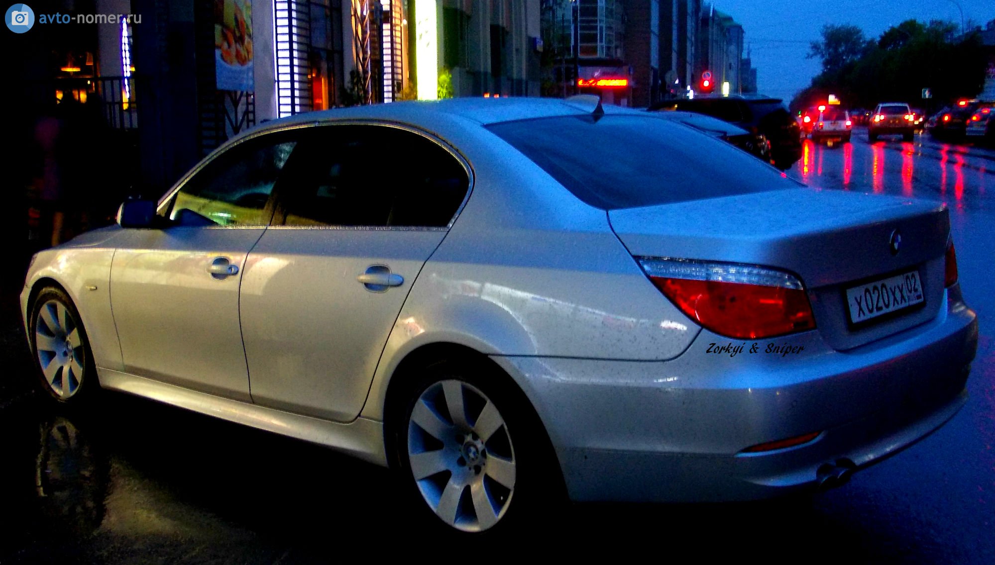 х 020 хх 02, BMW 5 Series 5th gen Sedan (E60), 2003–2010