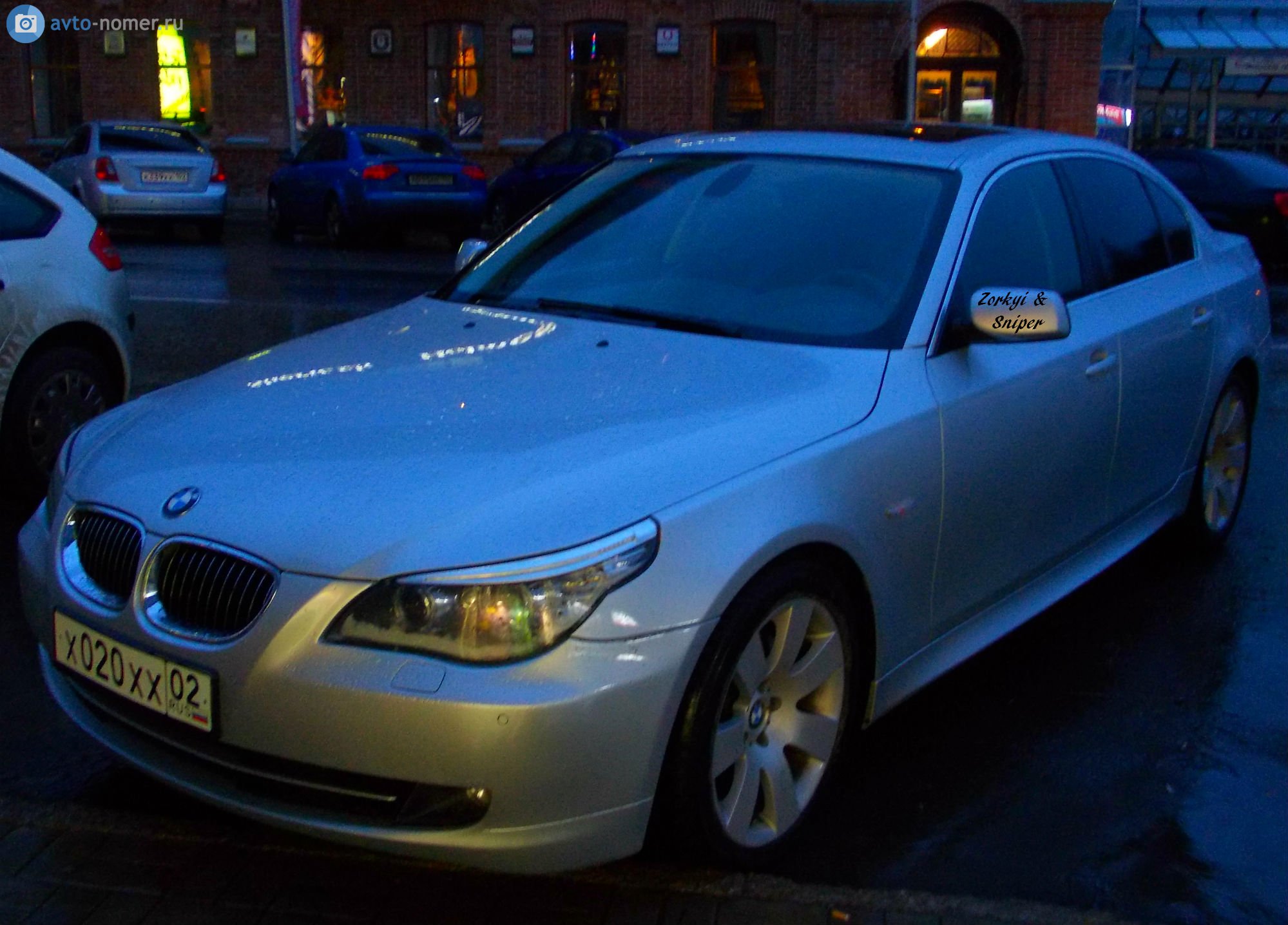 х 020 хх 02, BMW 5 Series 5th gen Sedan (E60), 2003–2010