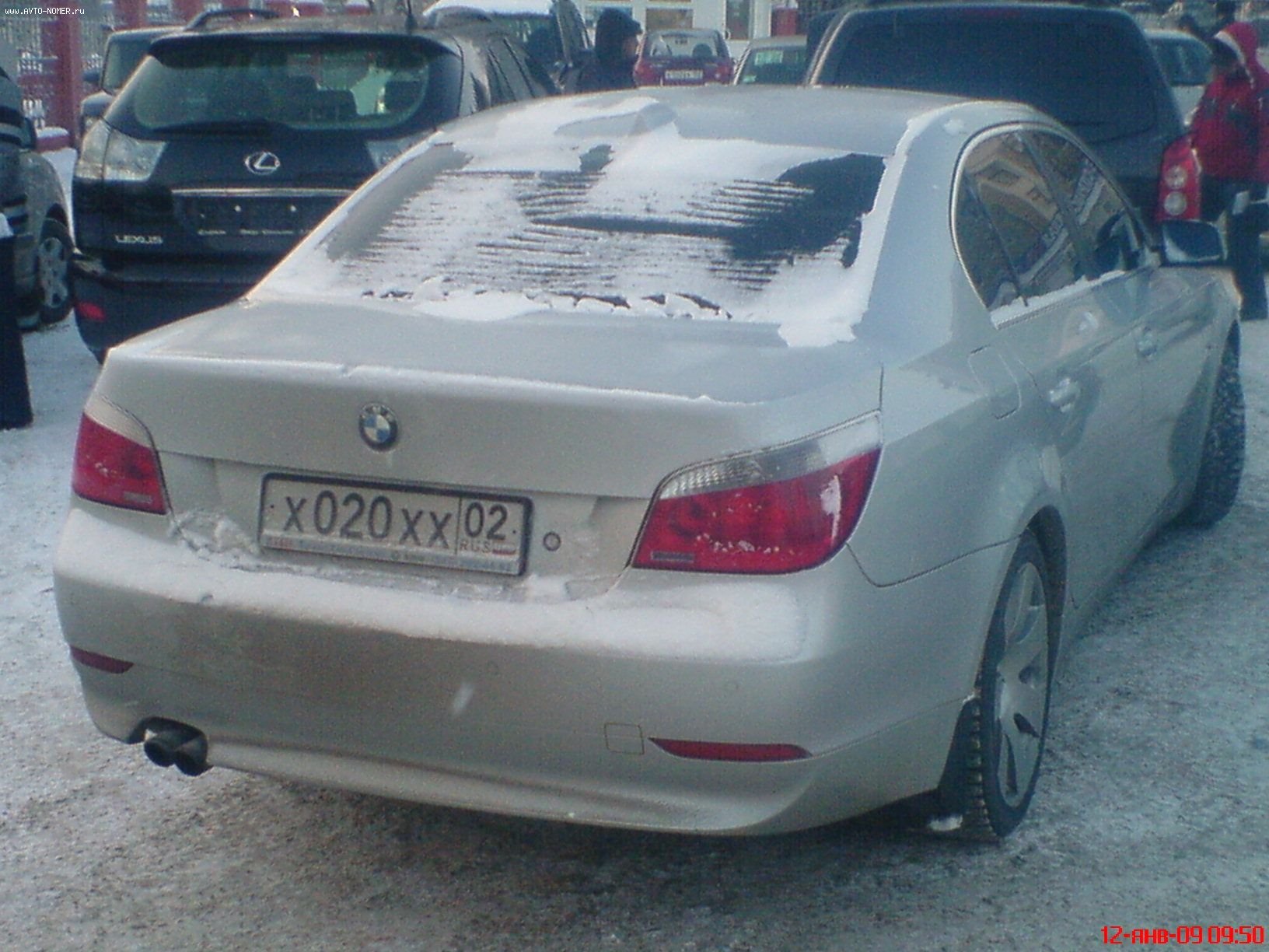 х 020 хх 02, BMW 5 Series 5th gen Sedan (E60), 2003–2010