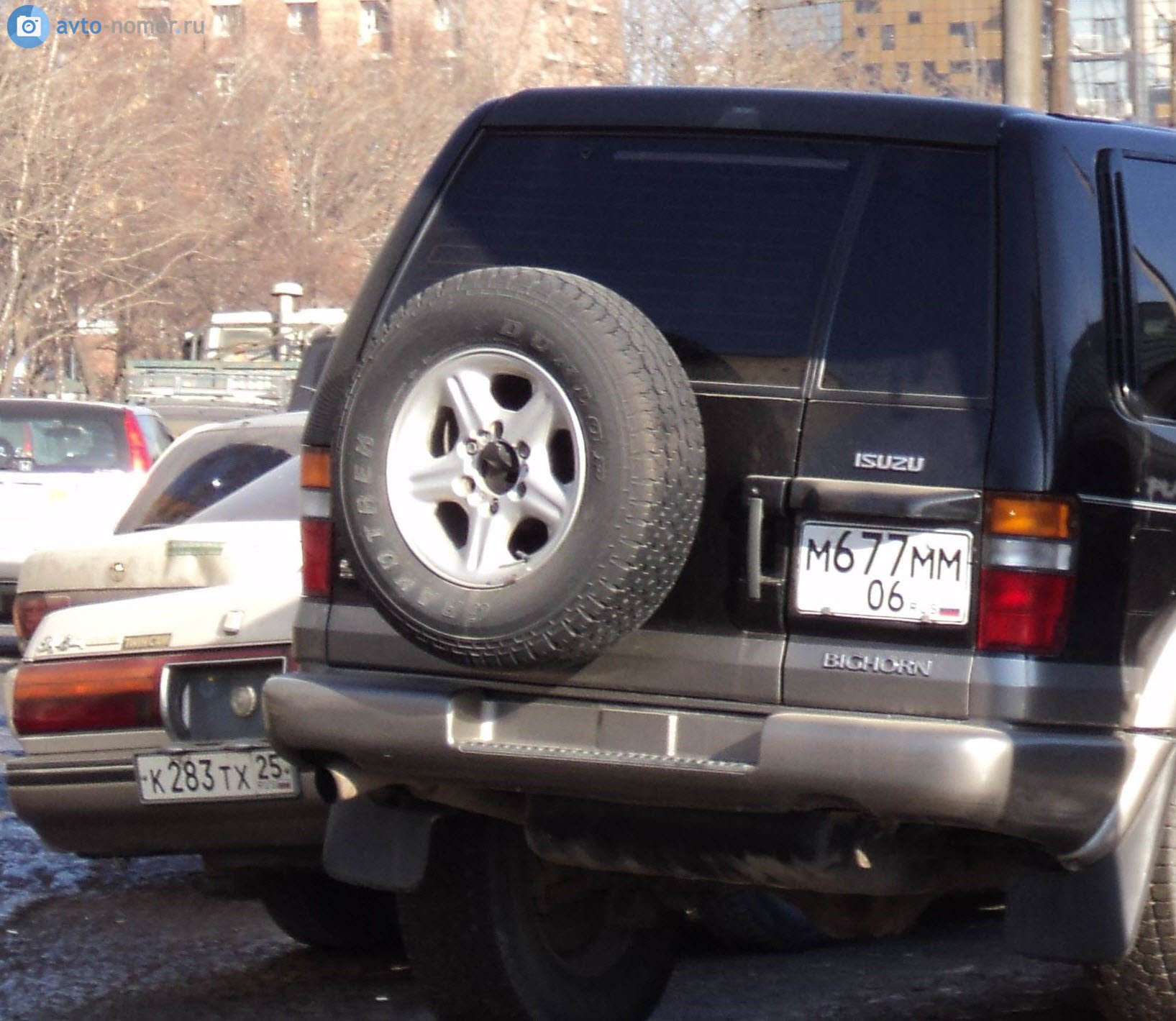 м 677 мм 06, Isuzu Bighorn 2nd gen 5-door SUV (UBS73), facelift, 1998–2002