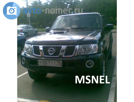 т001тт10, Nissan Patrol