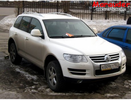 к009ет102, Volkswagen Touareg